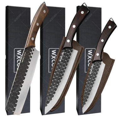 WXCOO Hand Forged Stainless Steel Boning Knife - InspiredGrabs.com